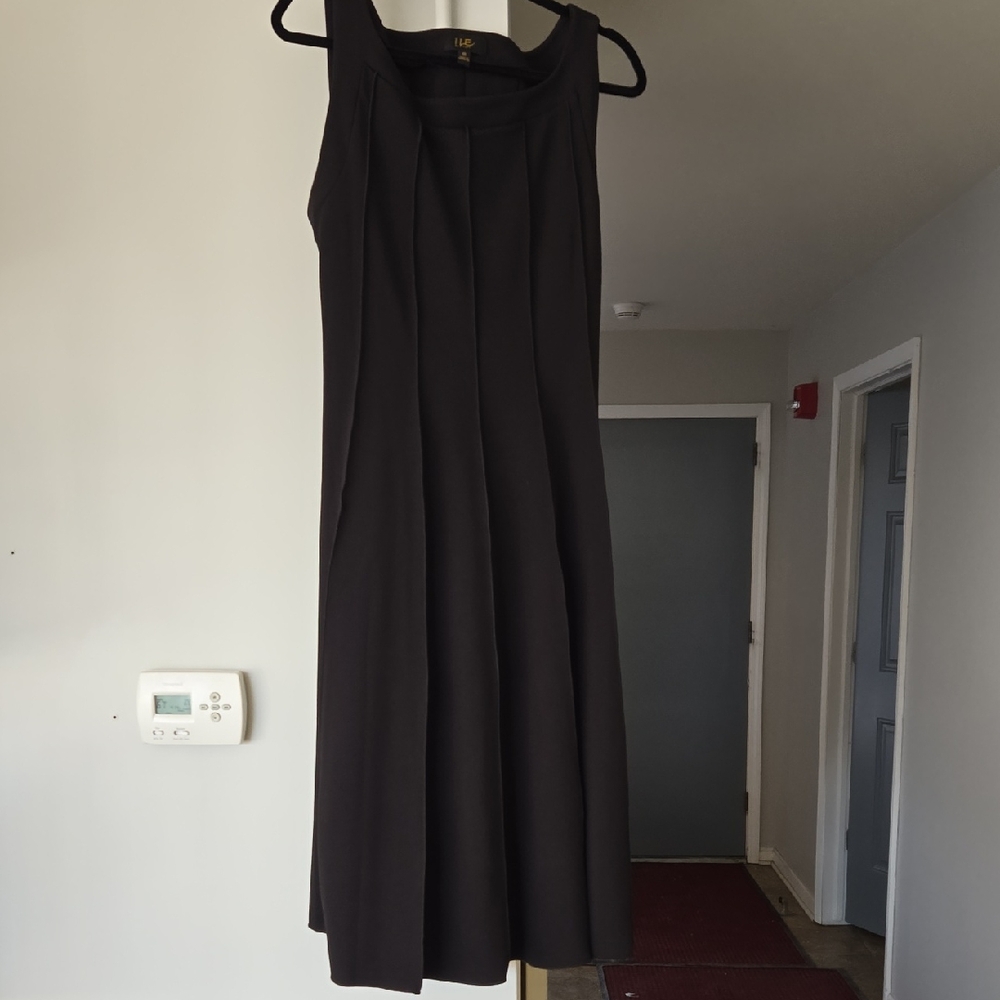 INC International Concepts Black Midi Dress